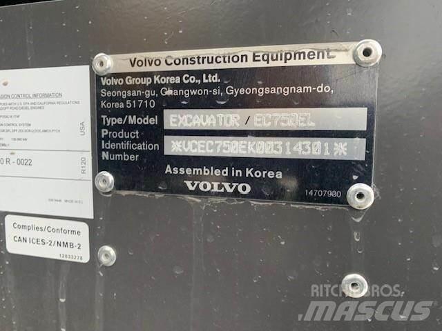 Volvo EC750EL Lánctalpas kotrók