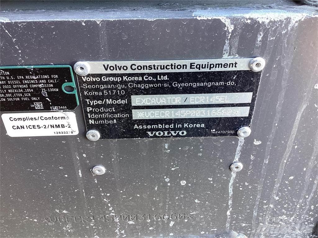 Volvo ECR145EL Lánctalpas kotrók