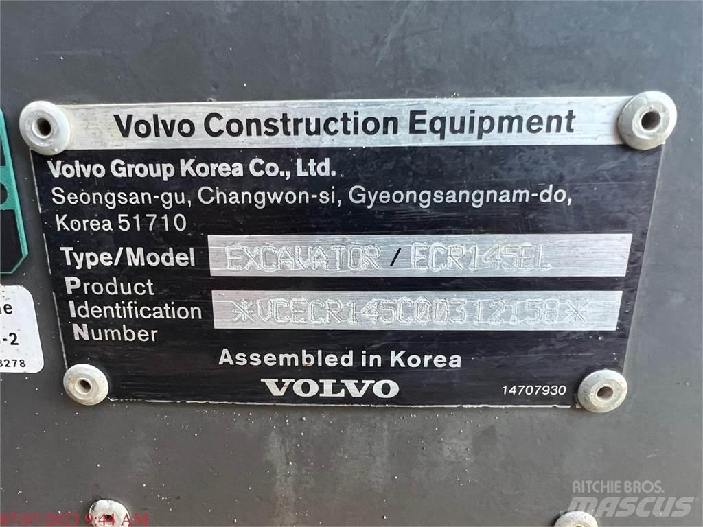 Volvo ECR145EL Lánctalpas kotrók