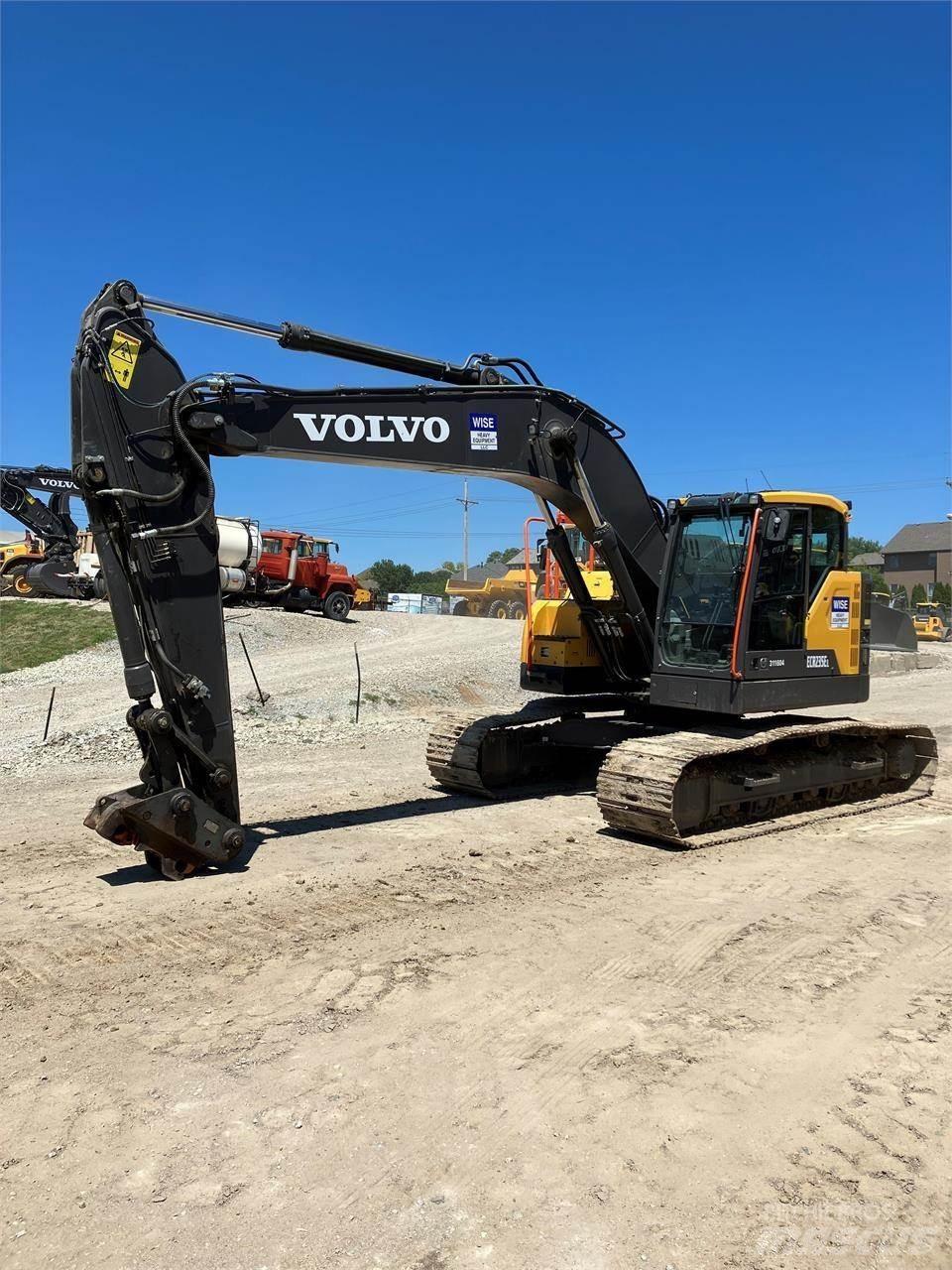 Volvo ECR235EL Lánctalpas kotrók