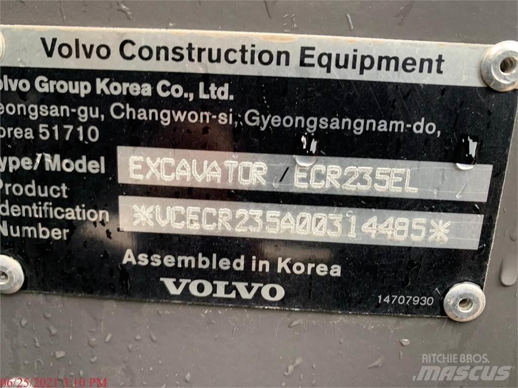 Volvo ECR235EL Lánctalpas kotrók