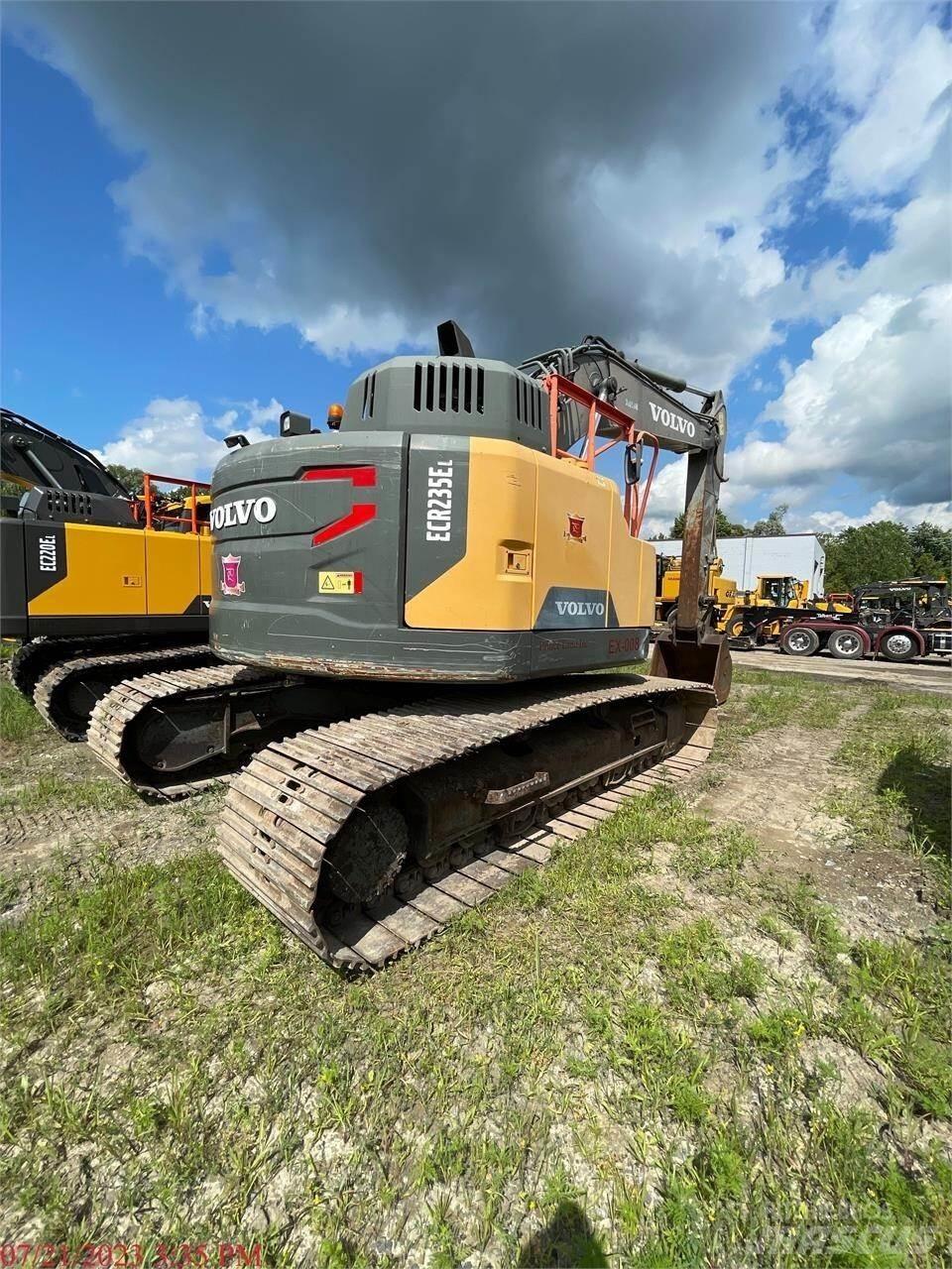 Volvo ECR235EL Lánctalpas kotrók