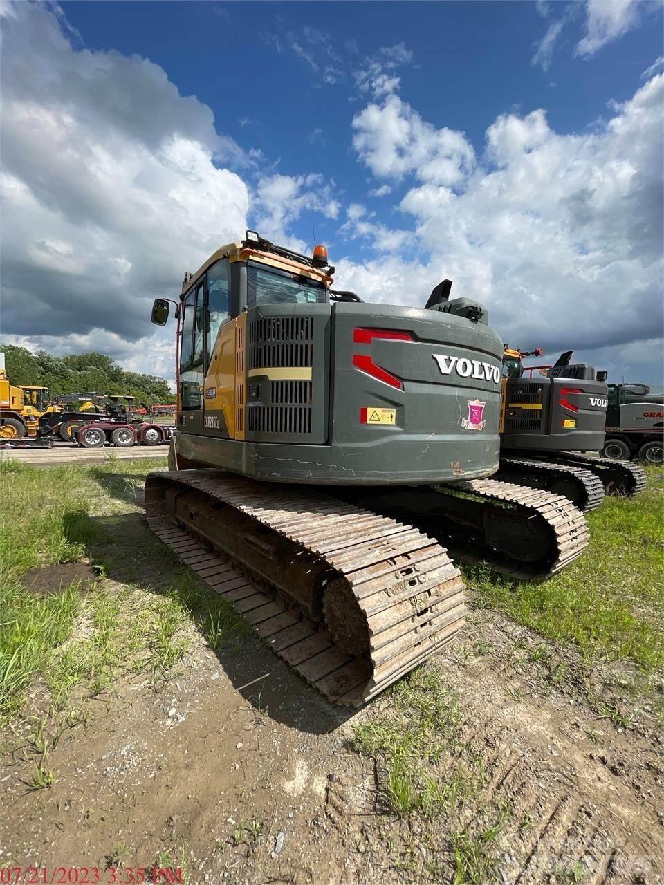 Volvo ECR235EL Lánctalpas kotrók