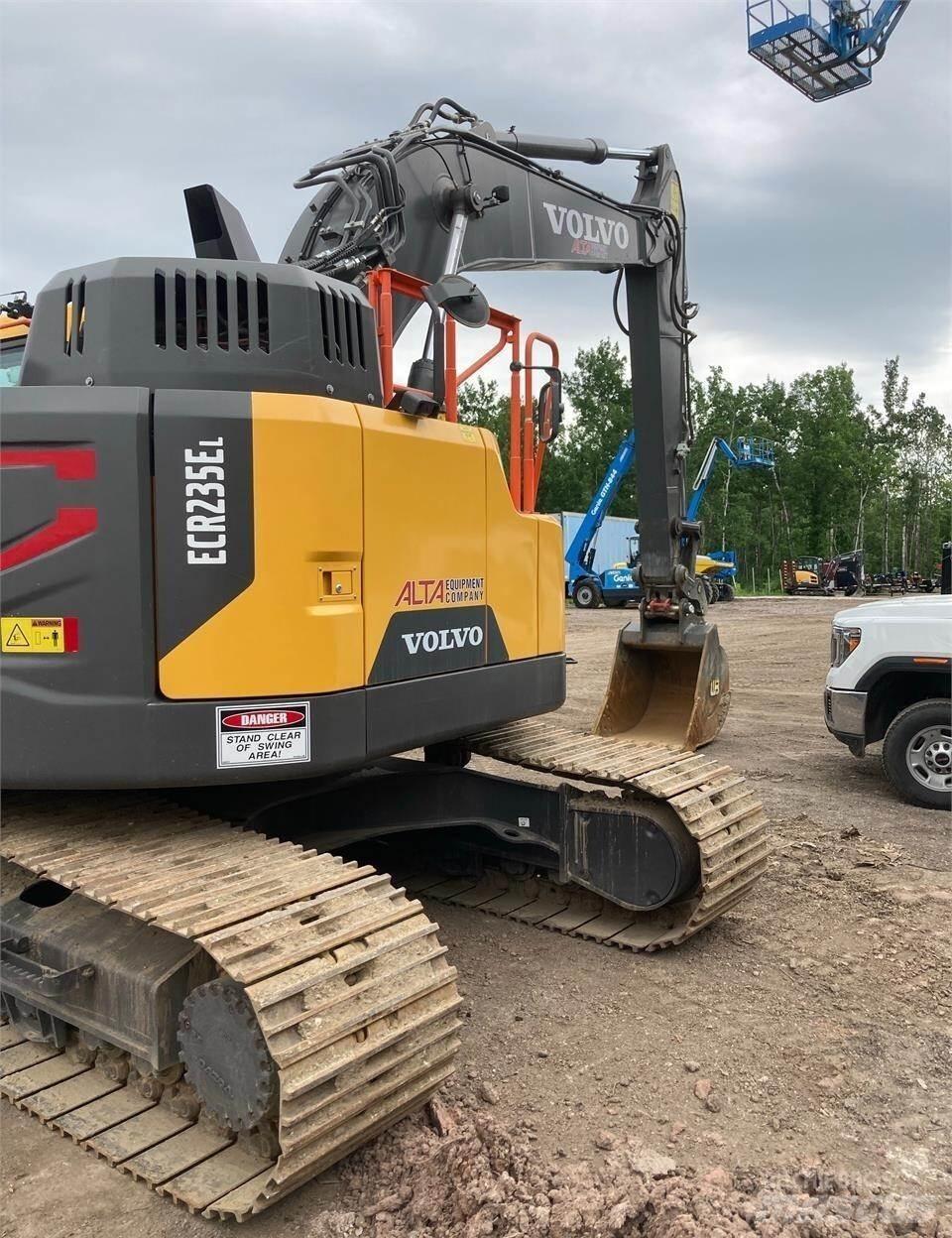 Volvo ECR235EL Lánctalpas kotrók