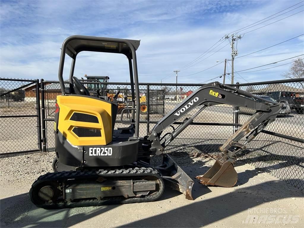 Volvo ECR25D Mini kotrók < 7t