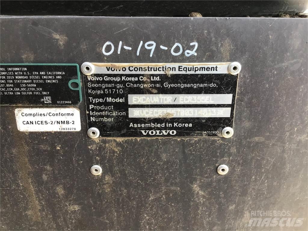 Volvo ECR355EL Lánctalpas kotrók
