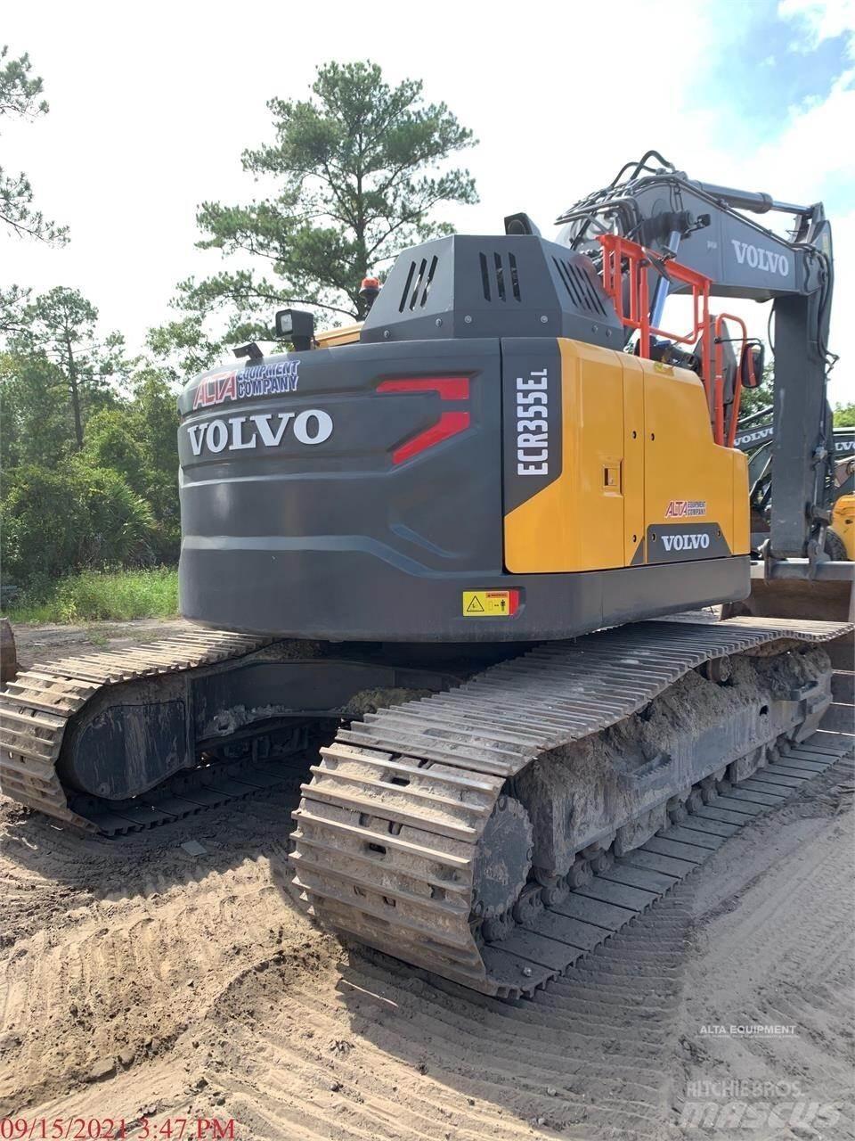 Volvo ECR355EL Lánctalpas kotrók