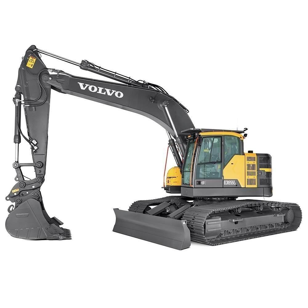 Volvo ECR355EL Lánctalpas kotrók