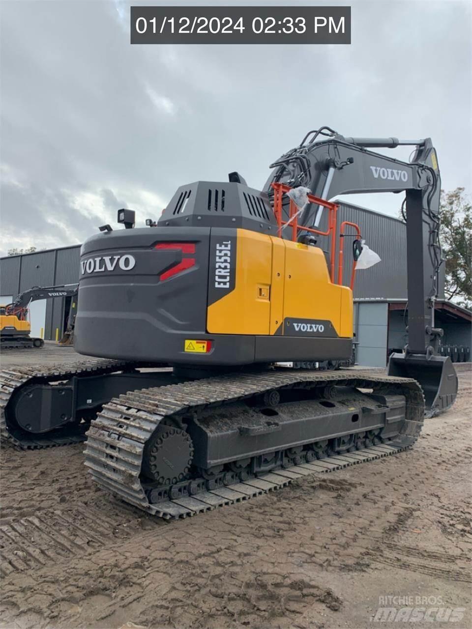 Volvo ECR355EL Lánctalpas kotrók