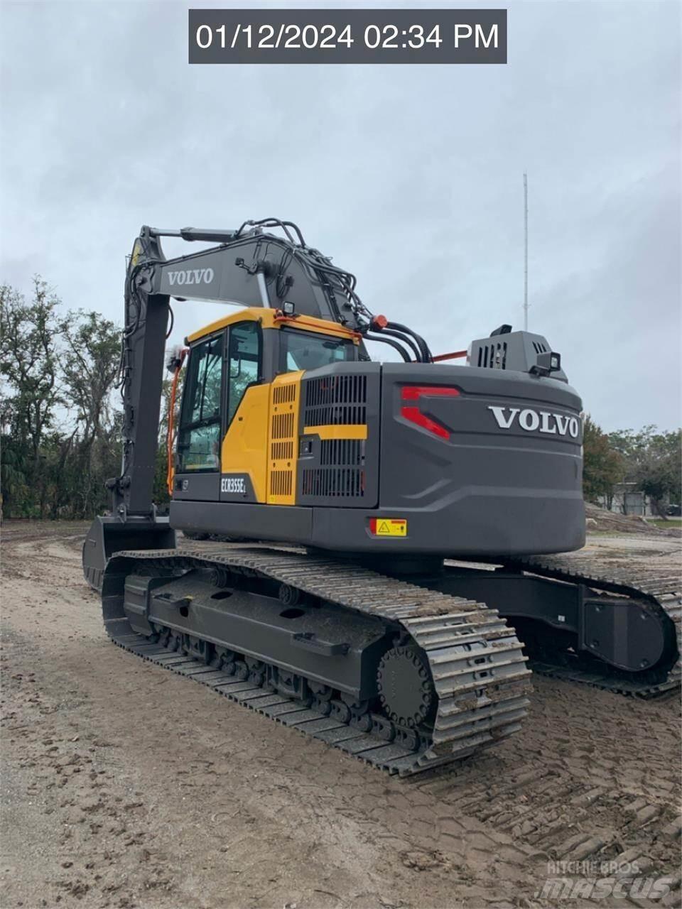 Volvo ECR355EL Lánctalpas kotrók