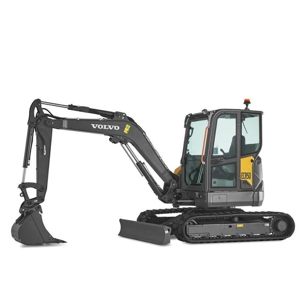 Volvo ECR50F Mini kotrók < 7t