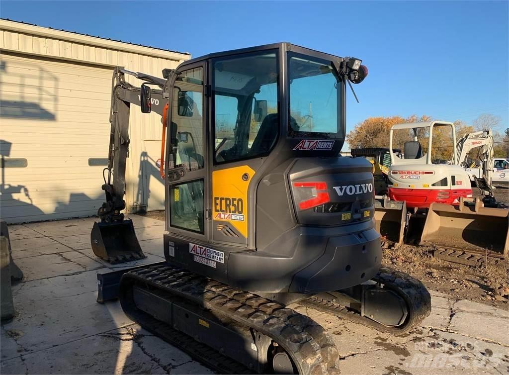 Volvo ECR50F Mini kotrók < 7t