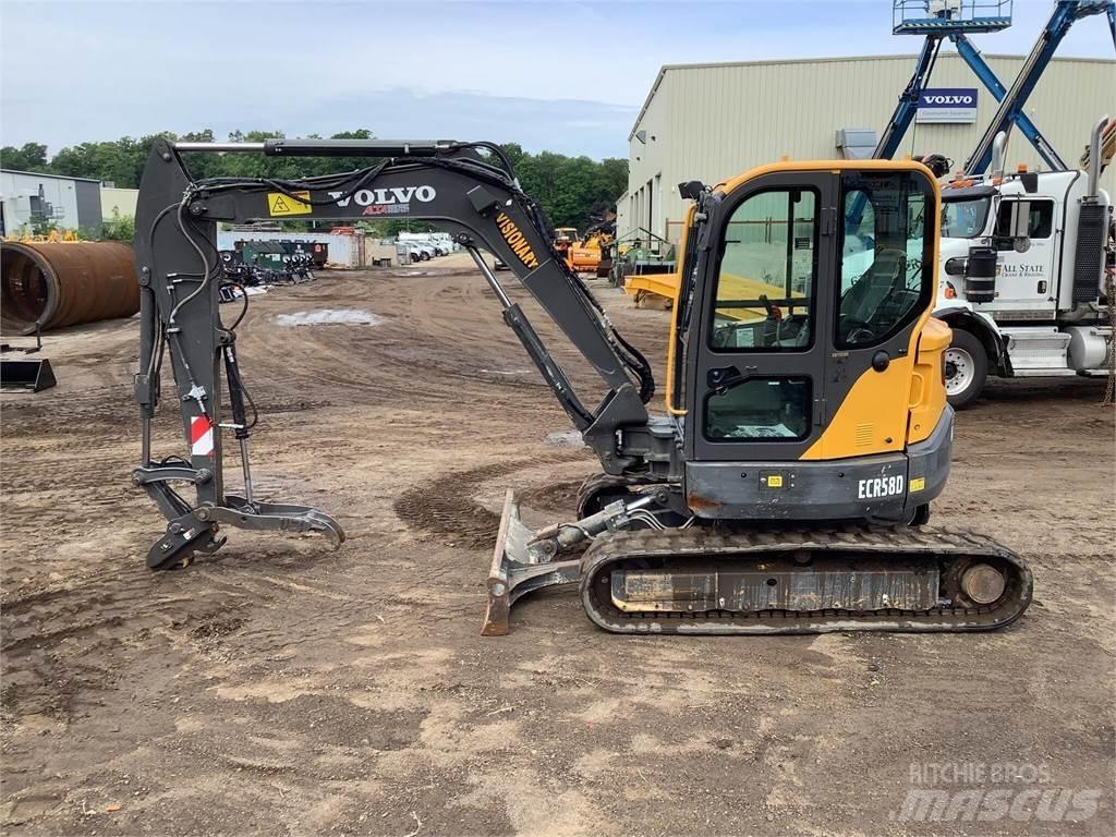 Volvo ECR58D Lánctalpas kotrók