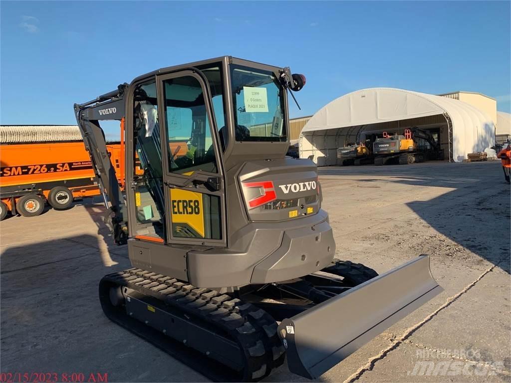 Volvo ECR58F Lánctalpas kotrók