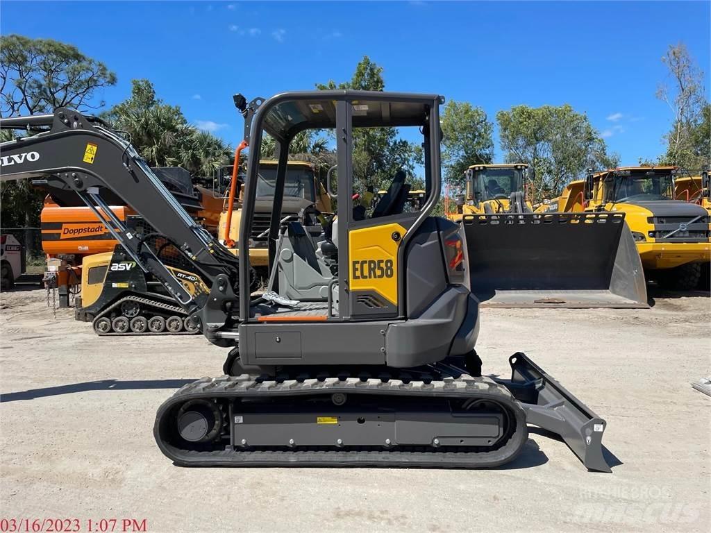 Volvo ECR58F Lánctalpas kotrók