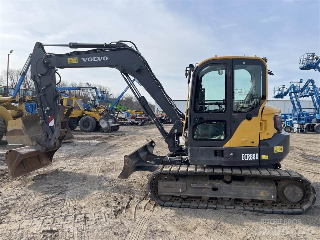 Volvo ECR88D Lánctalpas kotrók