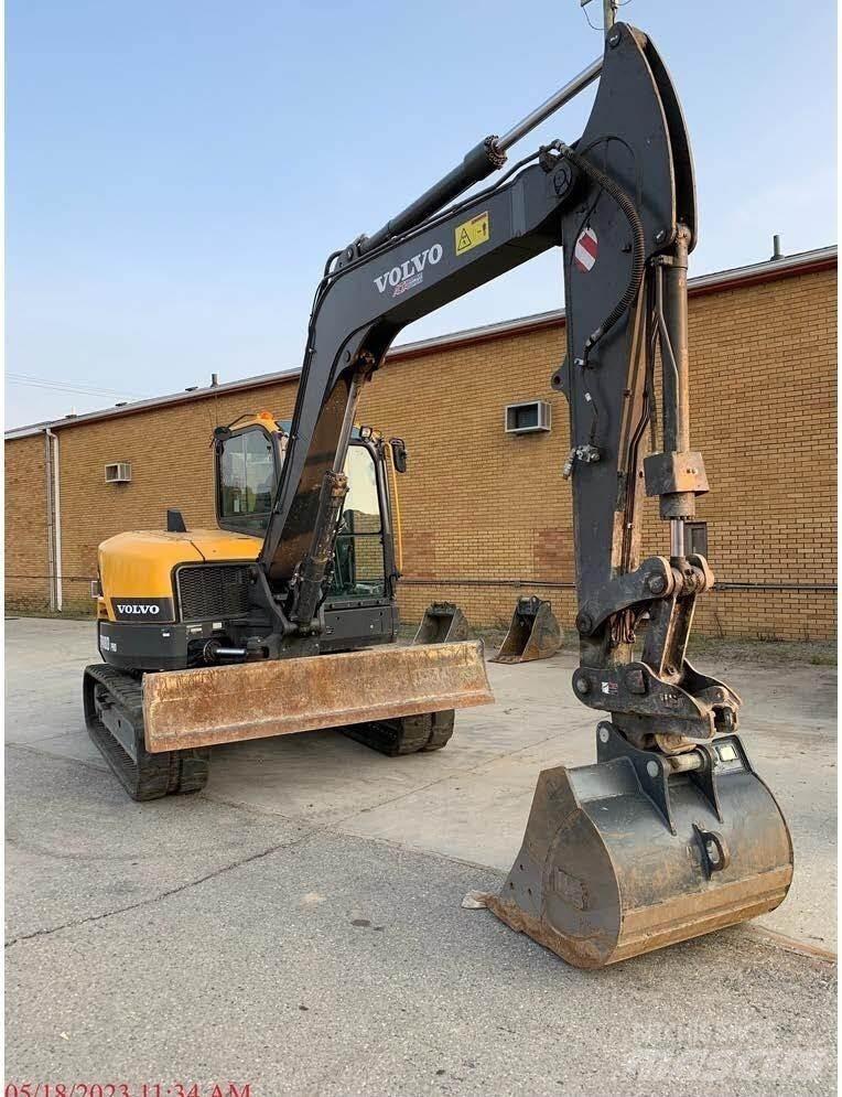 Volvo ECR88D Lánctalpas kotrók