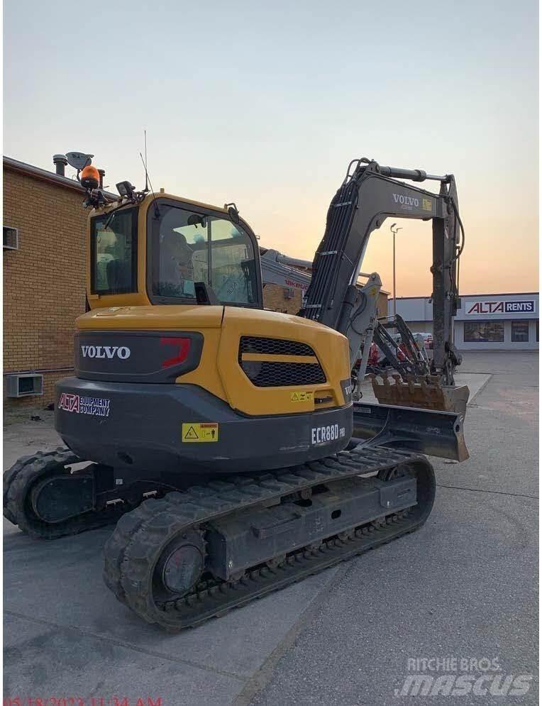 Volvo ECR88D Lánctalpas kotrók