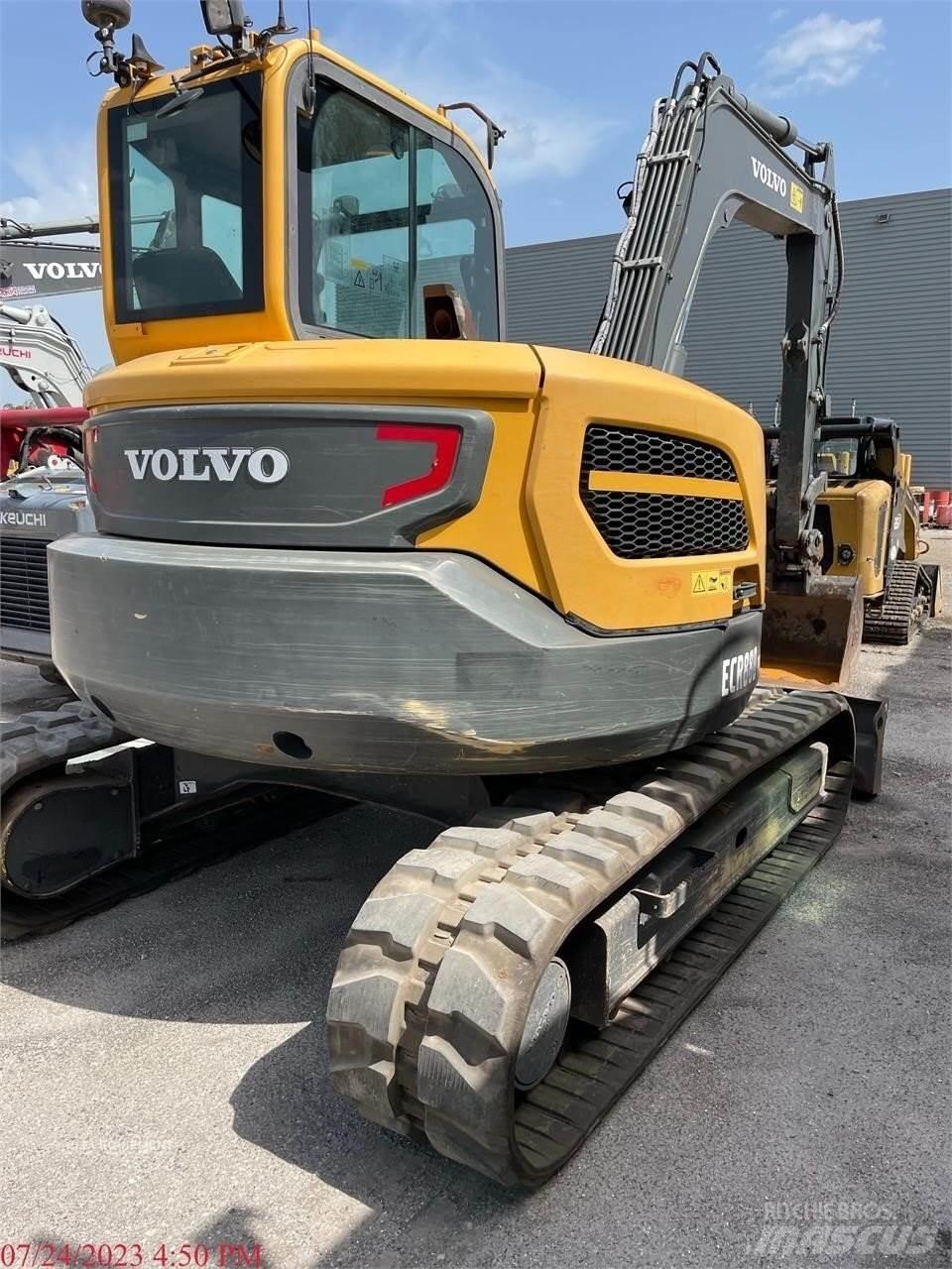 Volvo ECR88D Lánctalpas kotrók