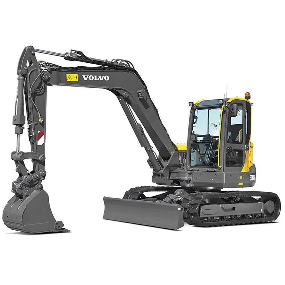 Volvo ECR88D Lánctalpas kotrók