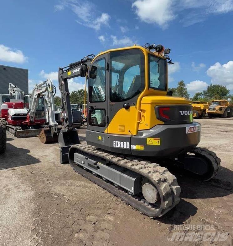 Volvo ECR88D Lánctalpas kotrók
