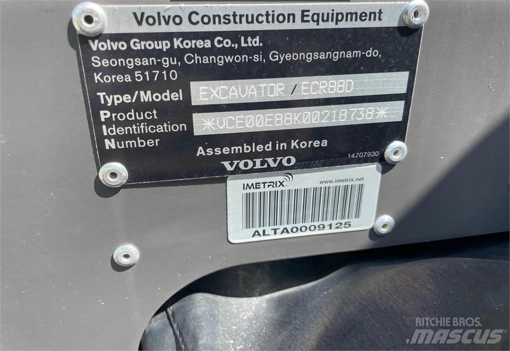 Volvo ECR88D Lánctalpas kotrók