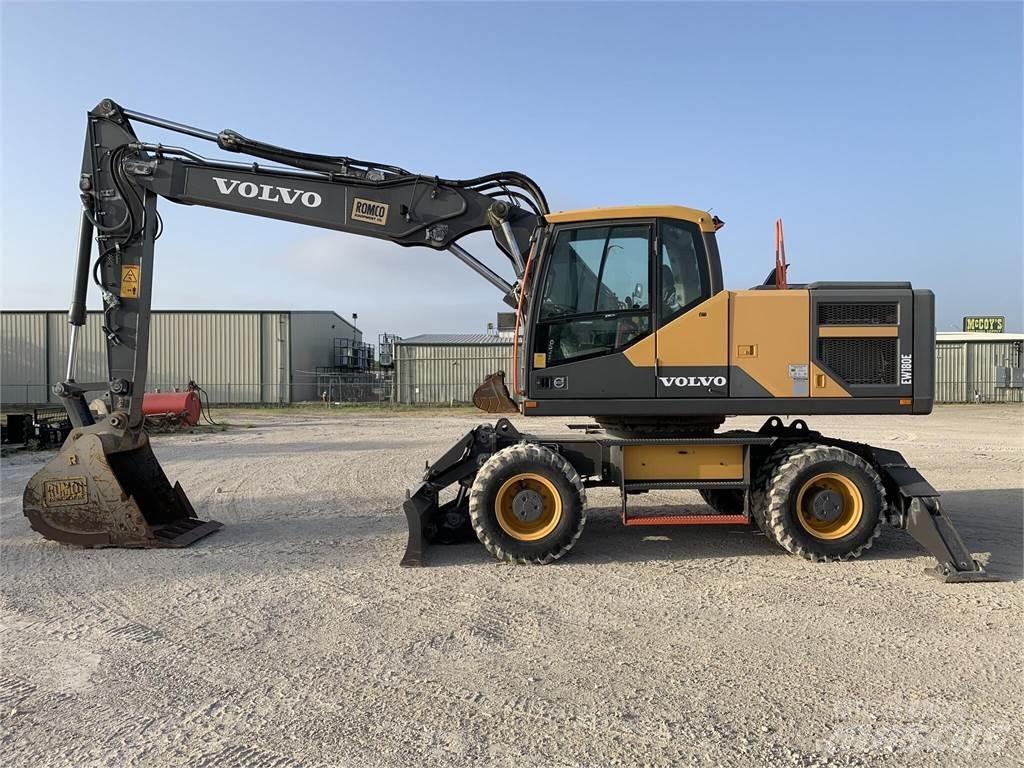 Volvo EW180E Gumikerekes kotrók