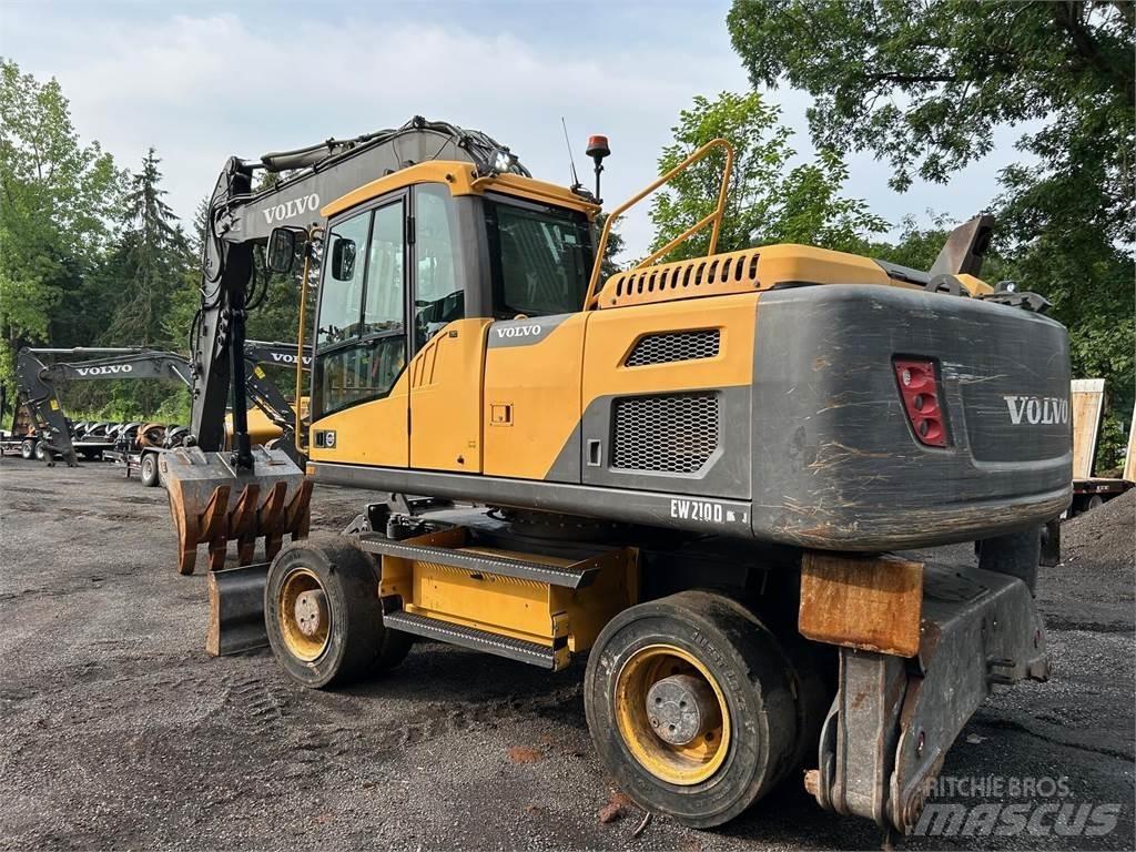 Volvo EW210D Gumikerekes kotrók