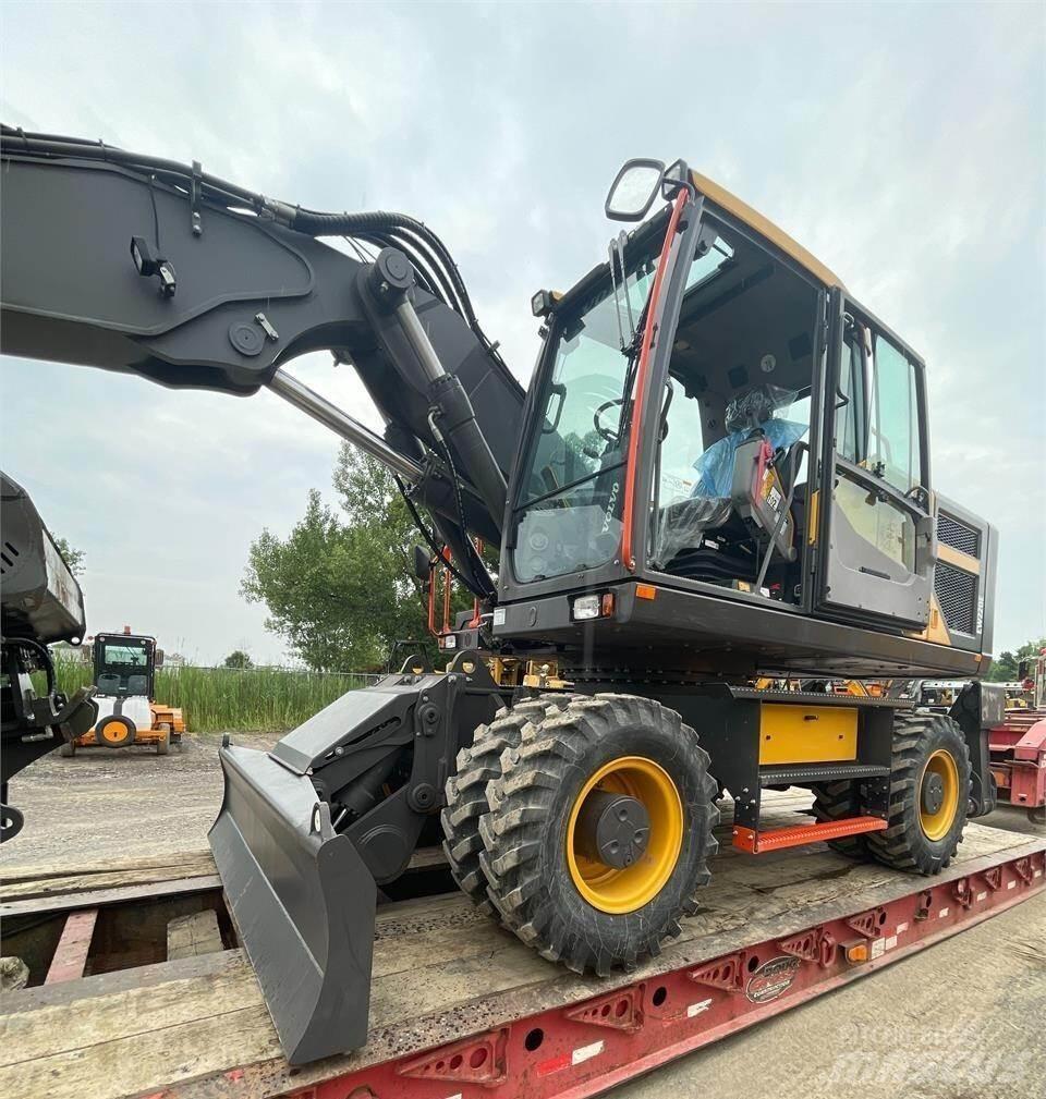 Volvo EW220E Gumikerekes kotrók