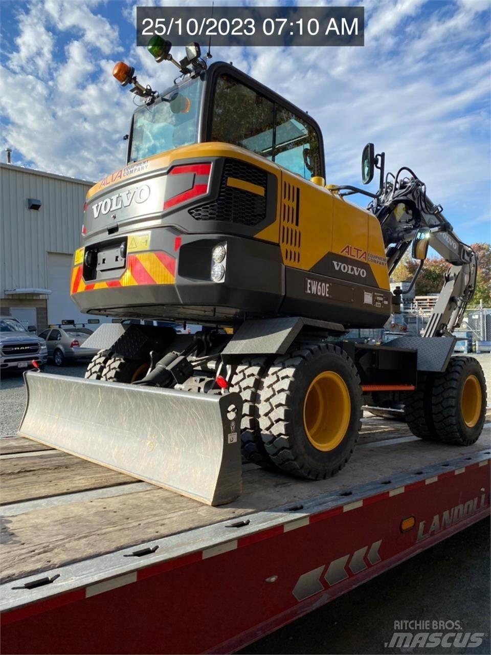 Volvo EW60E Gumikerekes kotrók