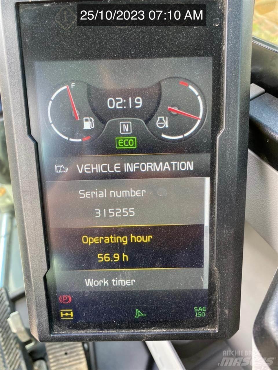 Volvo EW60E Gumikerekes kotrók