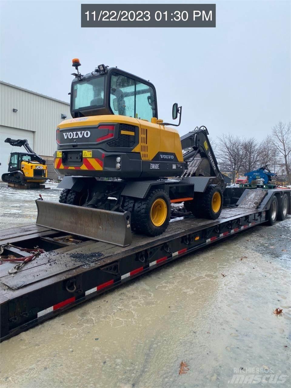 Volvo EW60E Gumikerekes kotrók