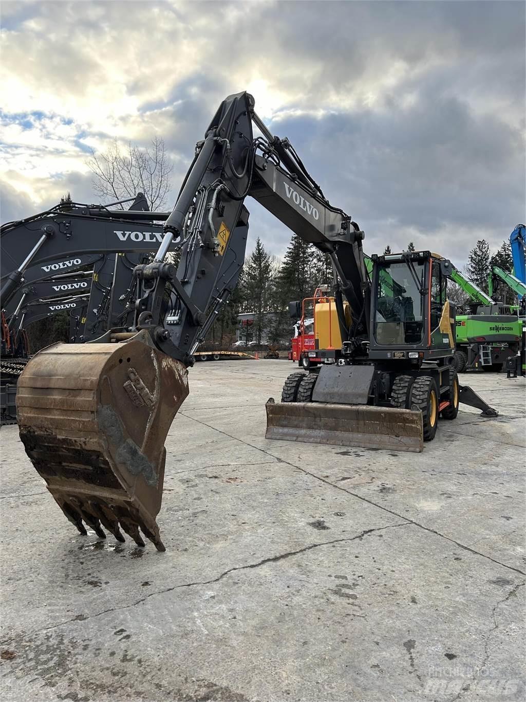 Volvo EWR170E Gumikerekes kotrók