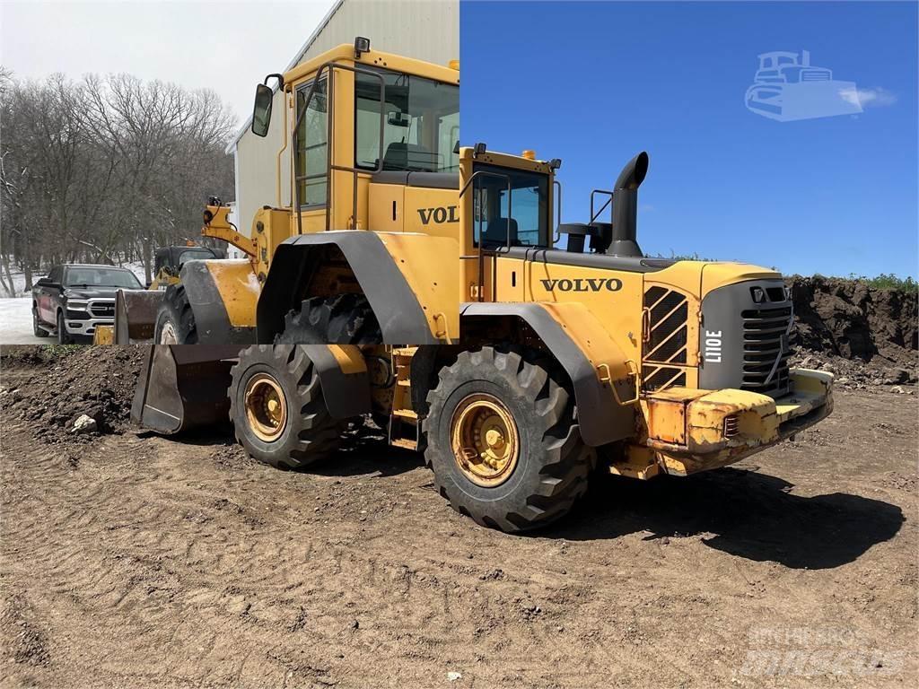 Volvo L110E Gumikerekes homlokrakodók