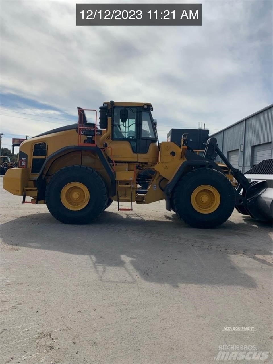 Volvo L180H Gumikerekes homlokrakodók