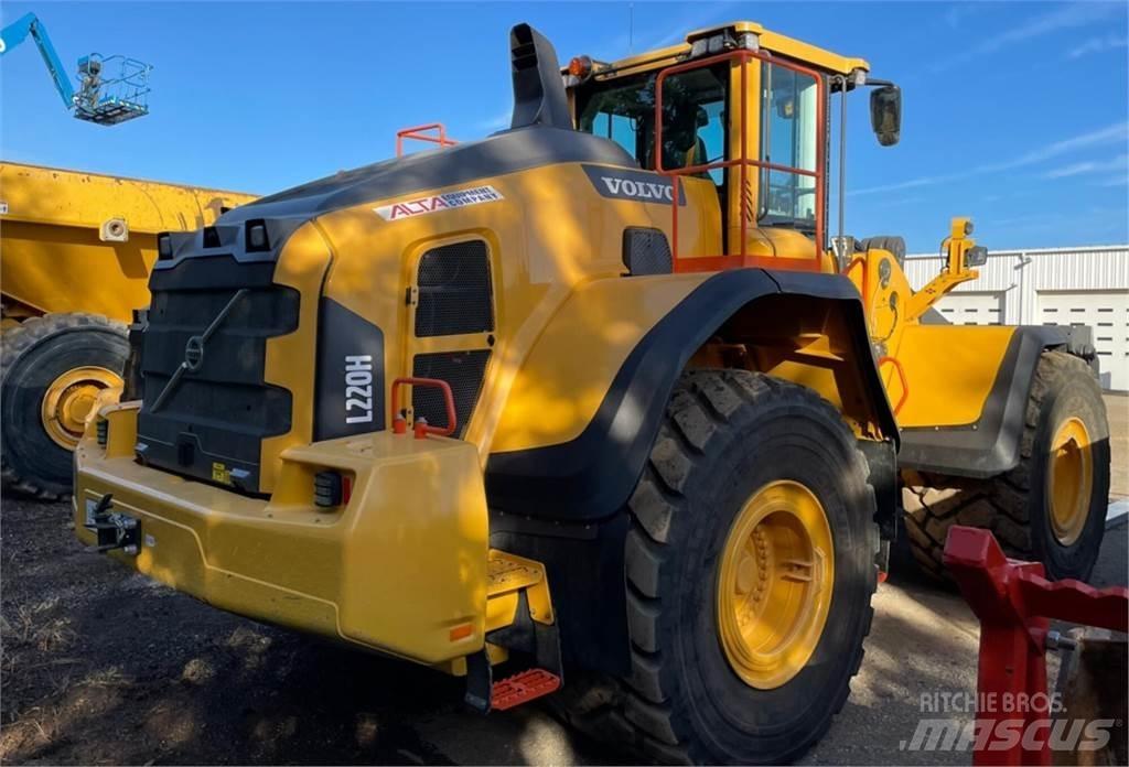 Volvo L220H Gumikerekes homlokrakodók