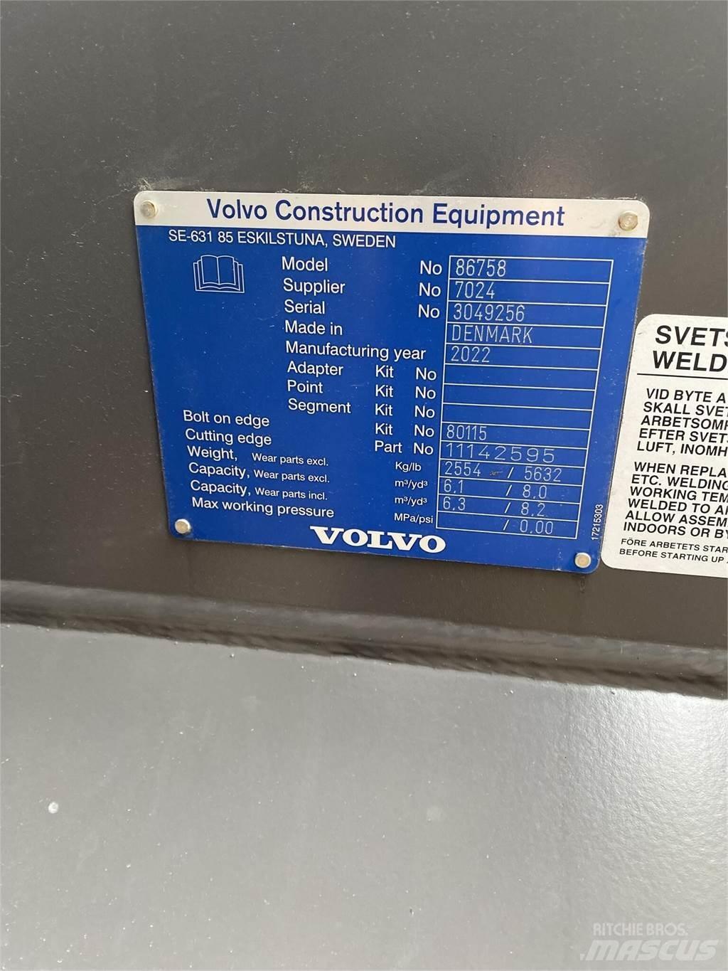 Volvo L220H Gumikerekes homlokrakodók