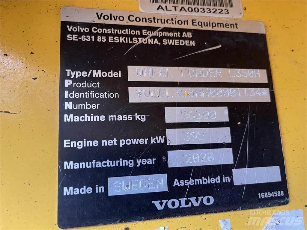Volvo L350H Gumikerekes homlokrakodók