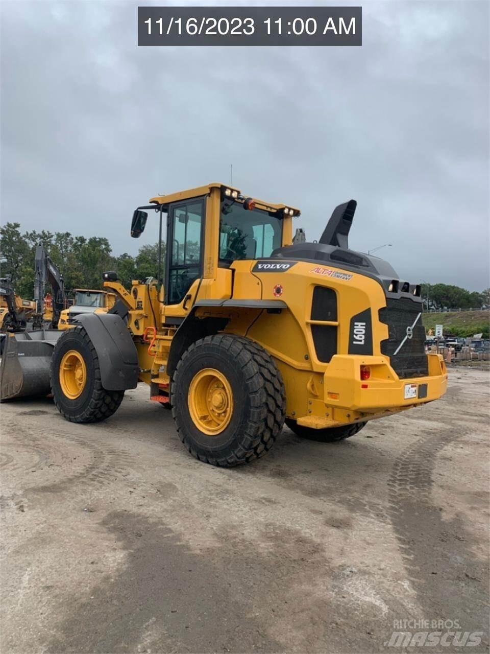 Volvo L60H Gumikerekes homlokrakodók