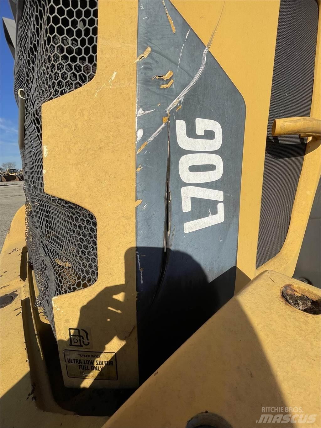 Volvo L70G Gumikerekes homlokrakodók