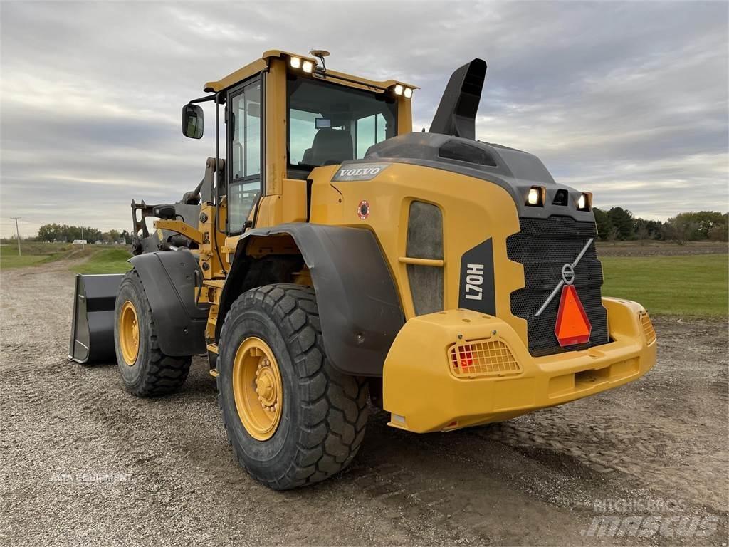 Volvo L70H Gumikerekes homlokrakodók