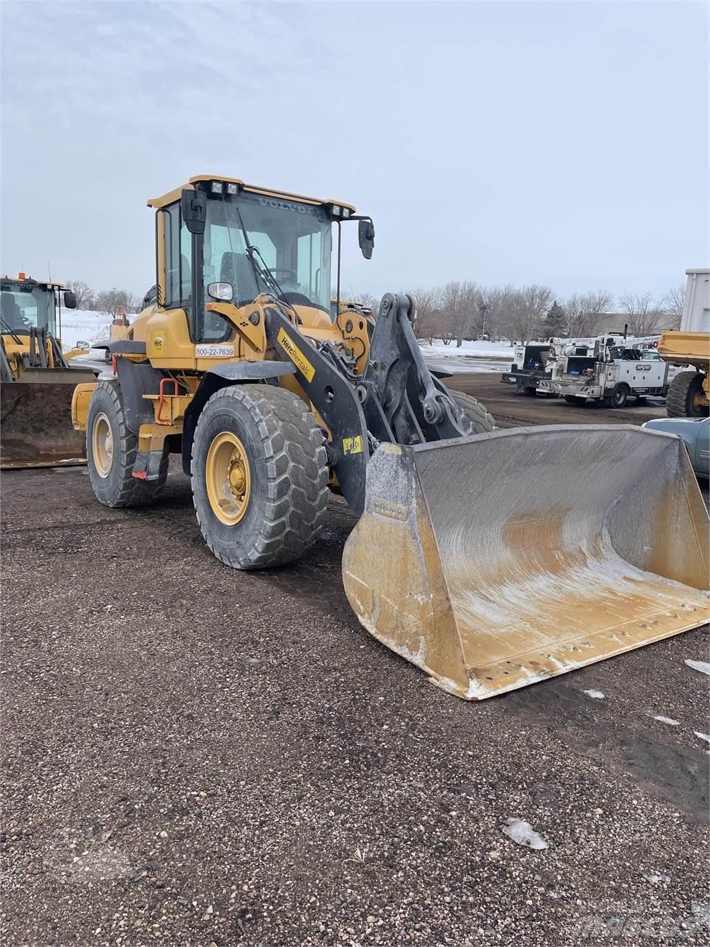 Volvo L70H Gumikerekes homlokrakodók