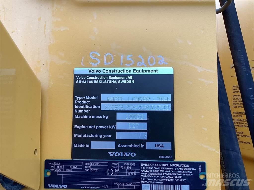 Volvo L70H Gumikerekes homlokrakodók