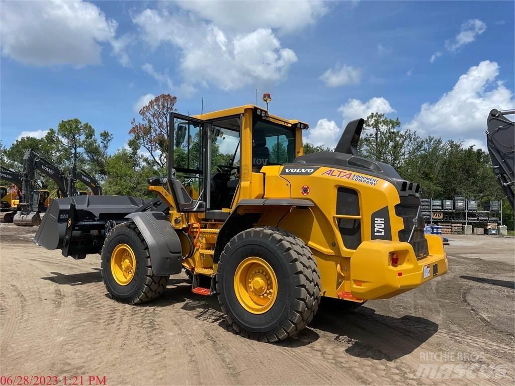 Volvo L70H Gumikerekes homlokrakodók