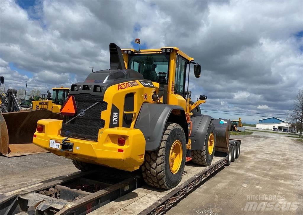 Volvo L70H Gumikerekes homlokrakodók