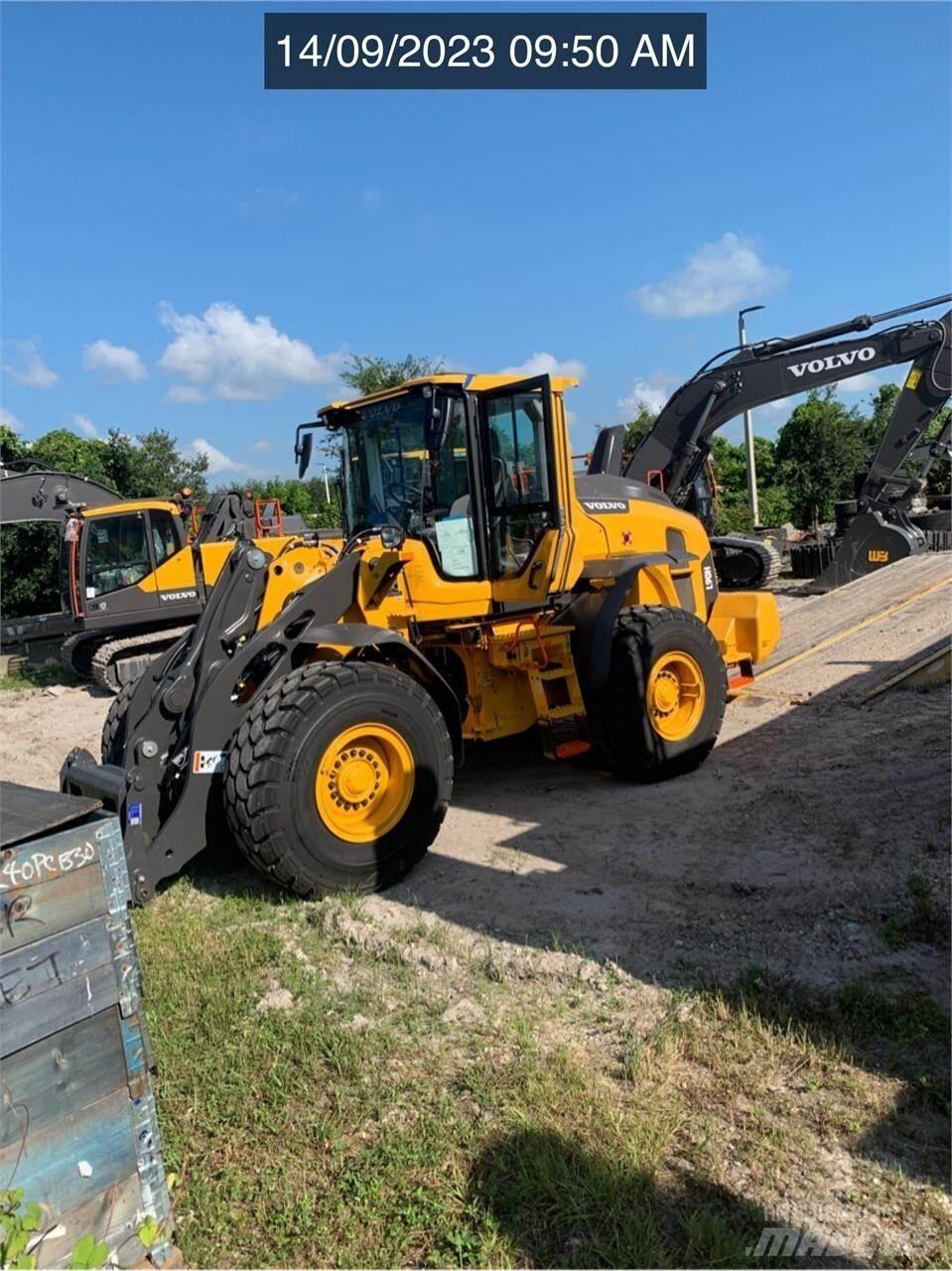 Volvo L90H Gumikerekes homlokrakodók