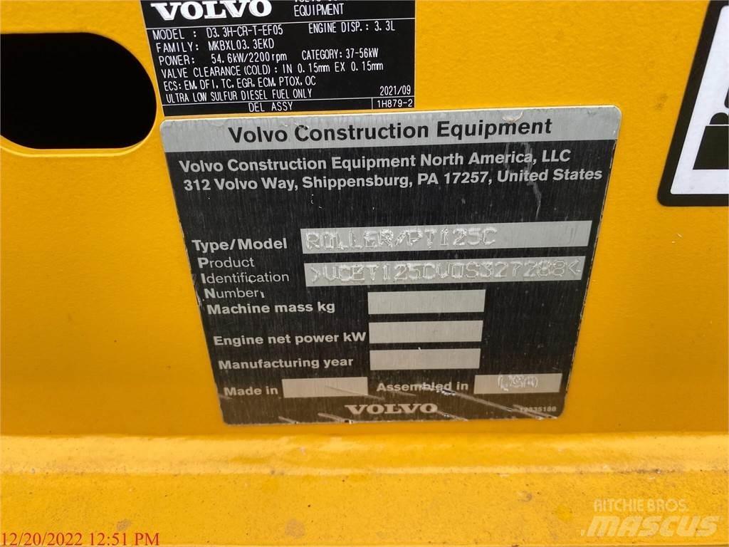 Volvo PT125C Pneumatikus kerekes hengerek