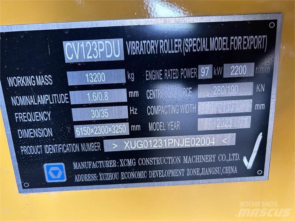 XCMG CV123PDU Ikerdobos hengerek
