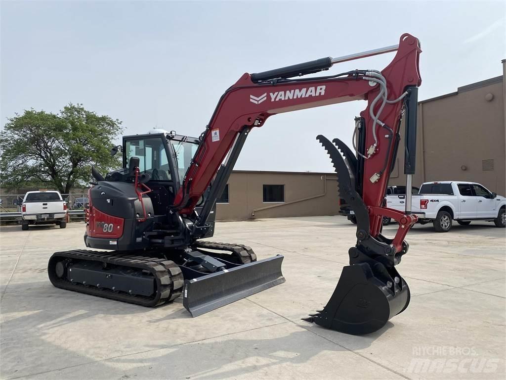 Yanmar VIO80 Lánctalpas kotrók