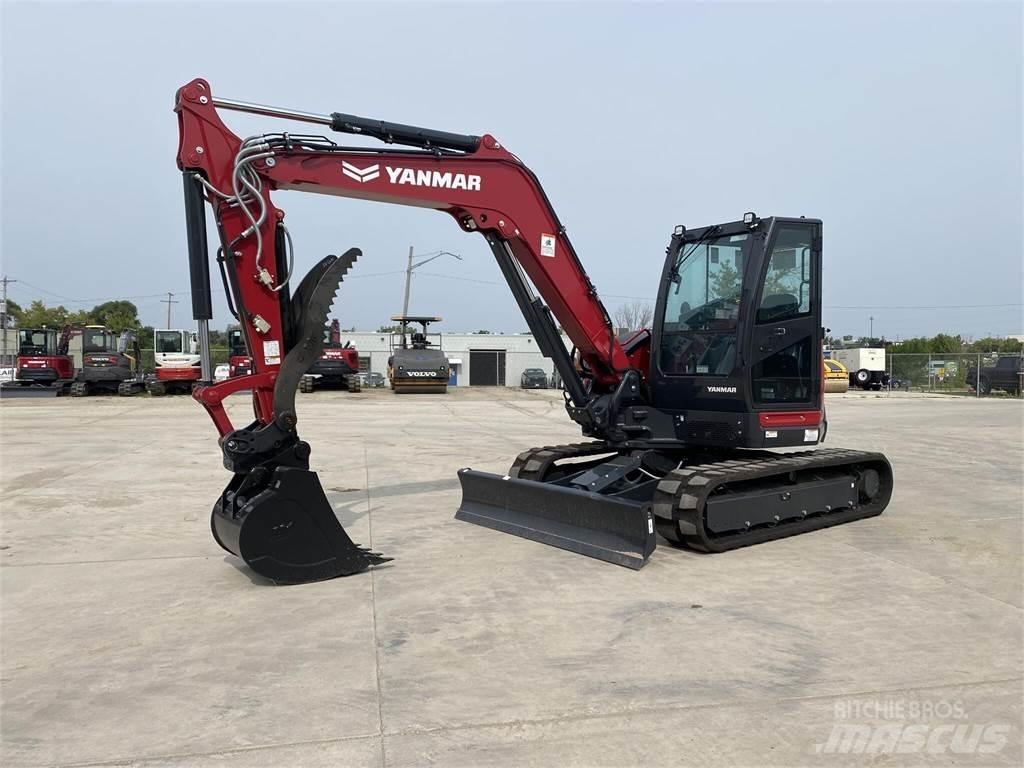 Yanmar VIO80 Lánctalpas kotrók